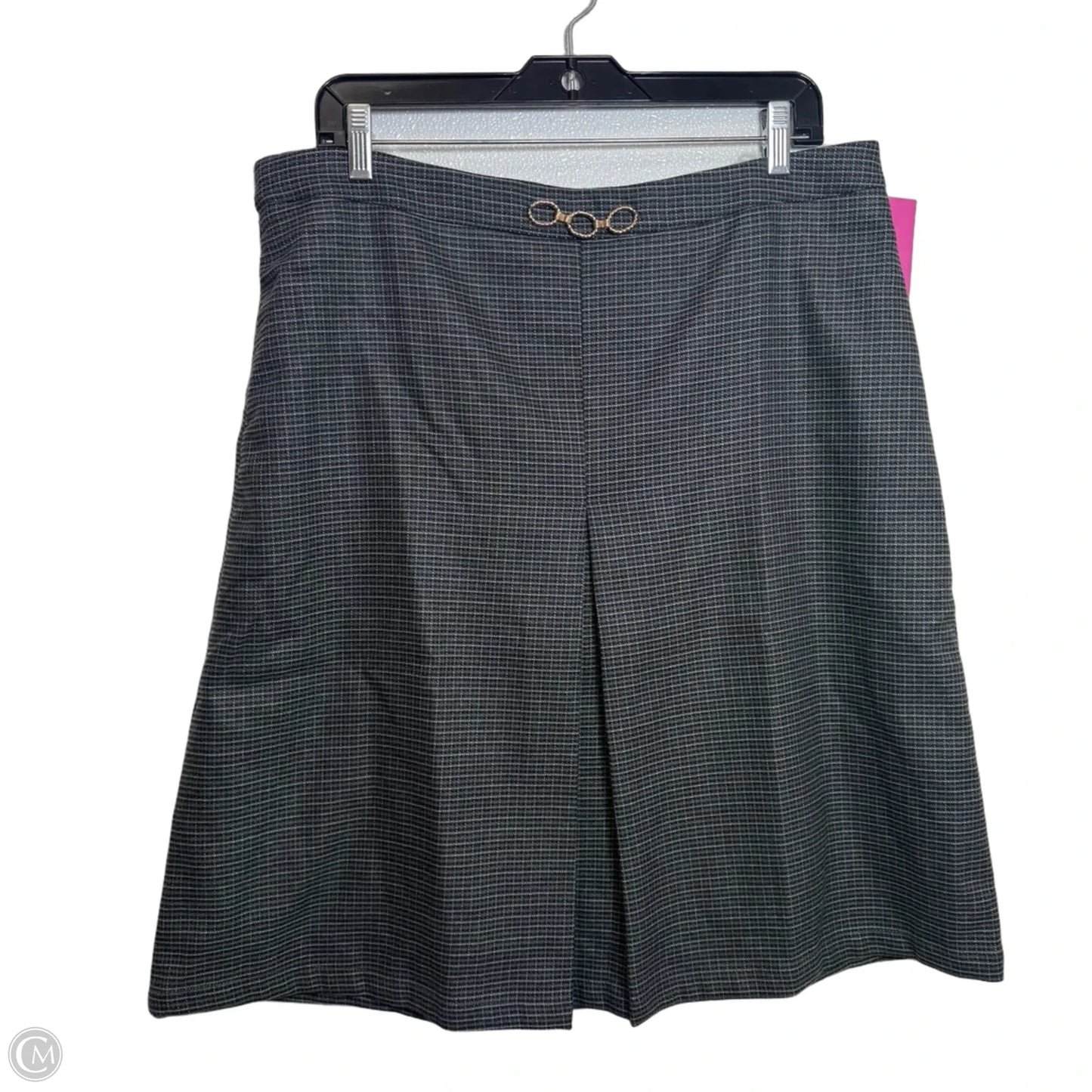 Skirt Midi By Cmf In Plaid Pattern, Size: Xl