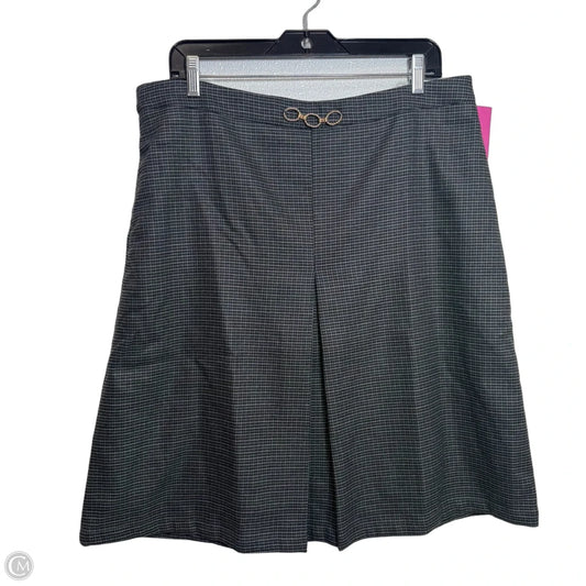 Skirt Midi By Cmf In Plaid Pattern, Size: Xl