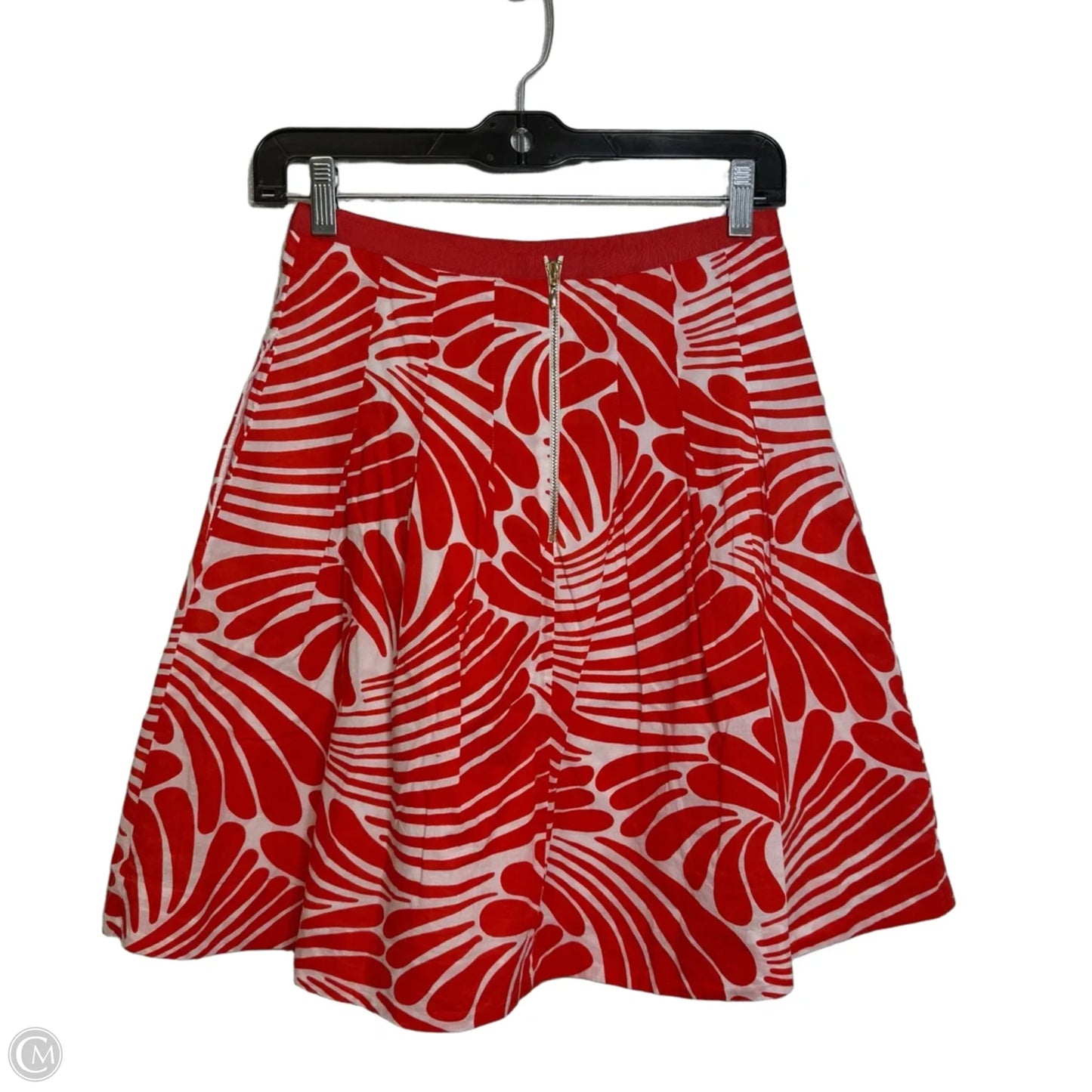 Skirt Designer By Kate Spade In Red, Size: 2
