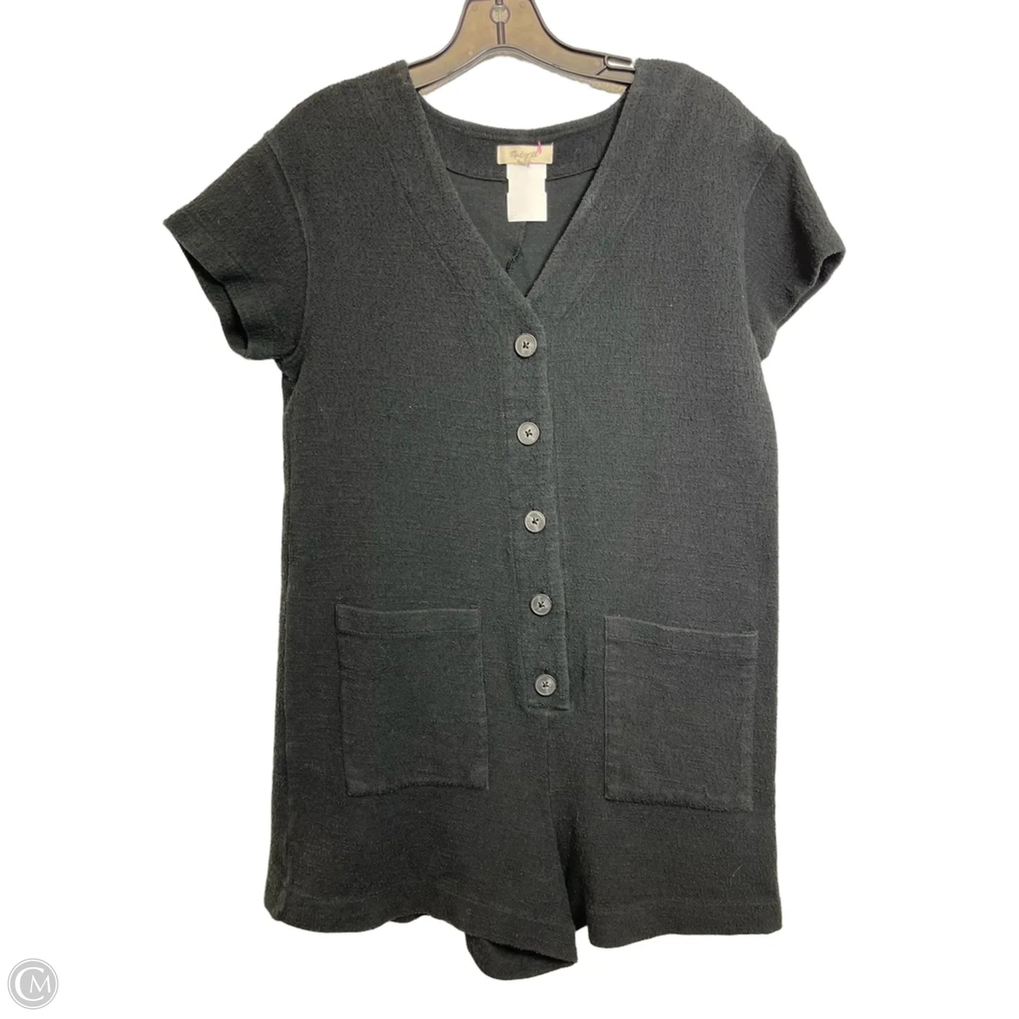 Romper By Madewell In Black, Size: M