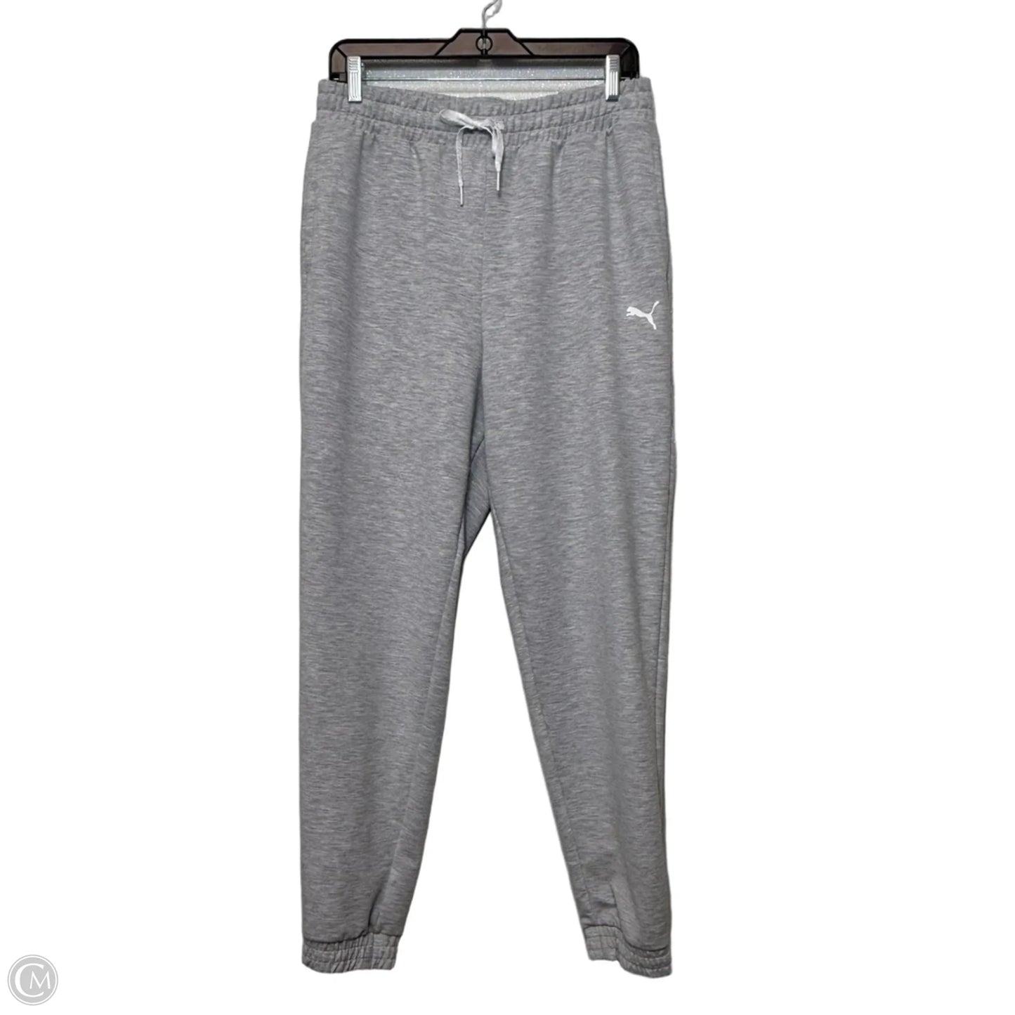 Athletic Pants By Puma In Grey, Size: M