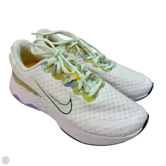 Shoes Sneakers By Nike Apparel In White, Size: 9