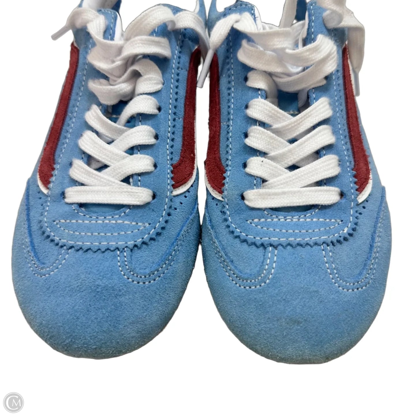 Shoes Sneakers By Vans In Blue, Size: 7.5