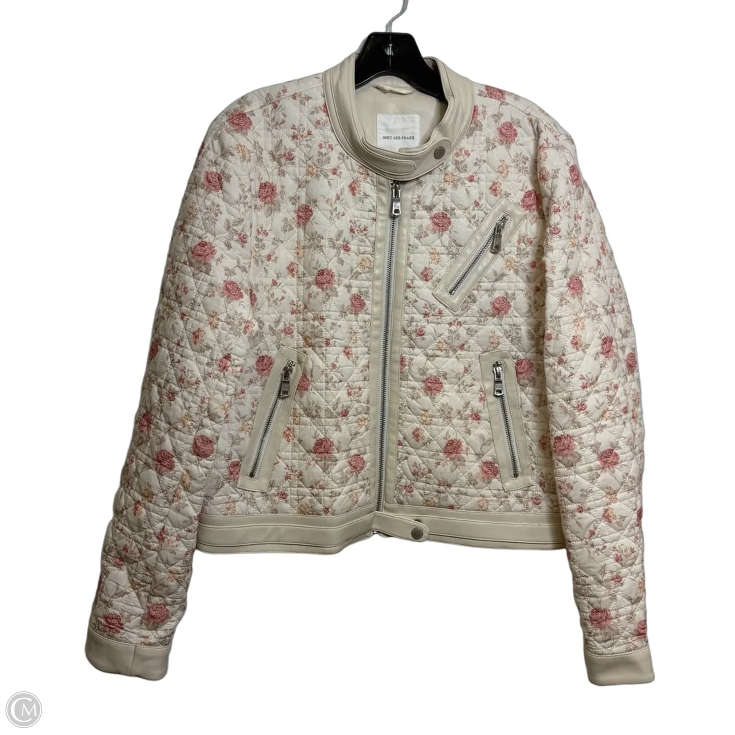 Jacket Other By Avec Les Filles In Floral Print, Size: L