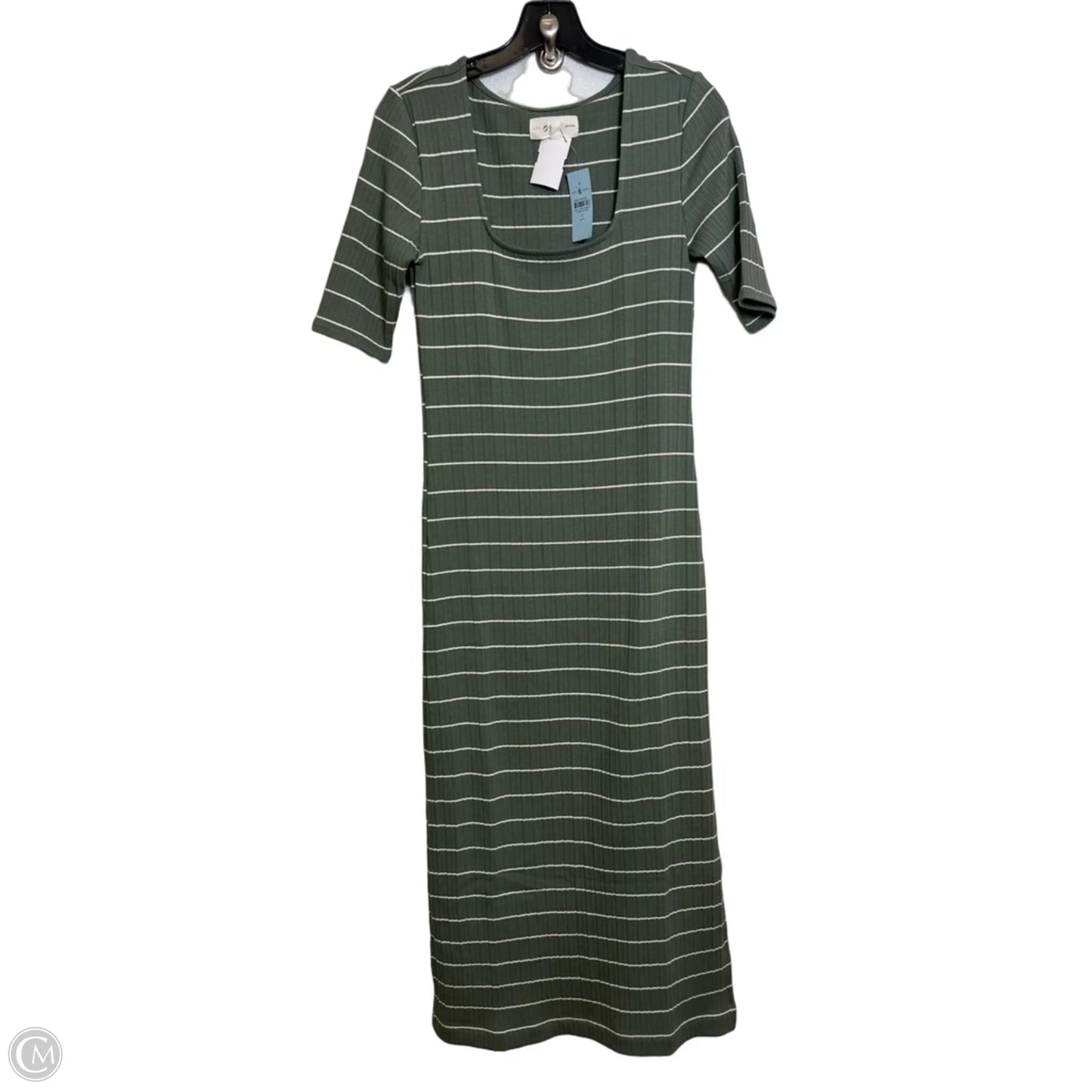 Dress Casual Midi By Lou And Grey In Green, Size: Sp