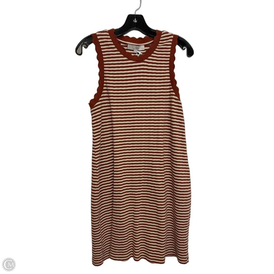 Dress Casual Short By Loft In Striped Pattern, Size: Mp