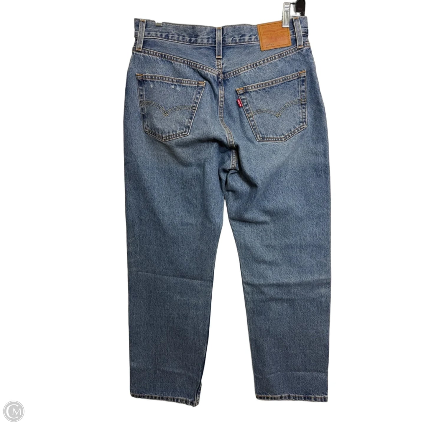 Jeans Boot Cut By Levis In Blue Denim, Size: 4