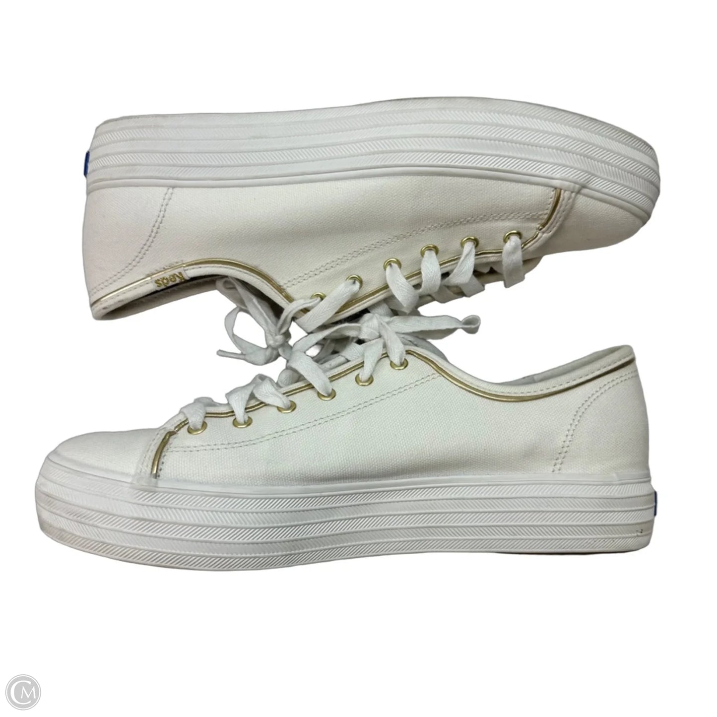 Shoes Flats By Keds In White, Size: 8