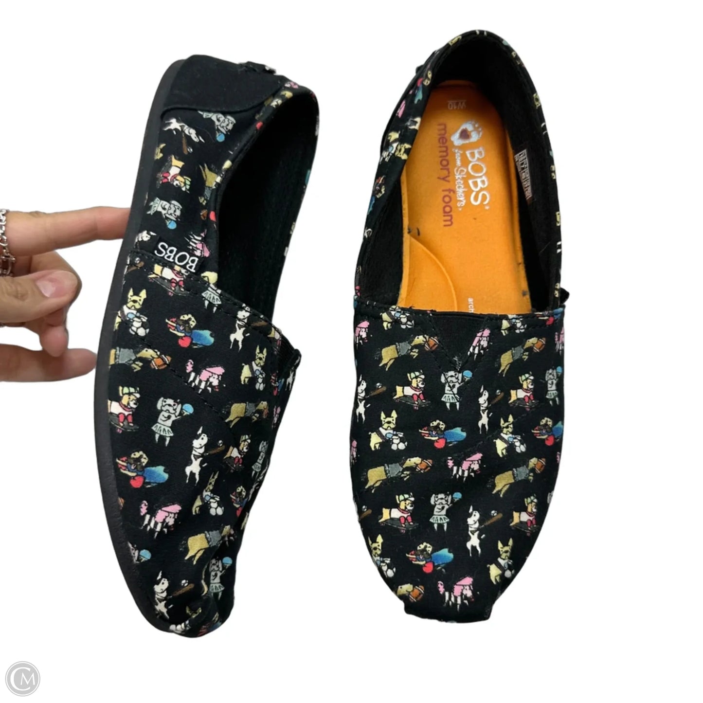 Shoes Flats By Bobs In Animal Print, Size: 10