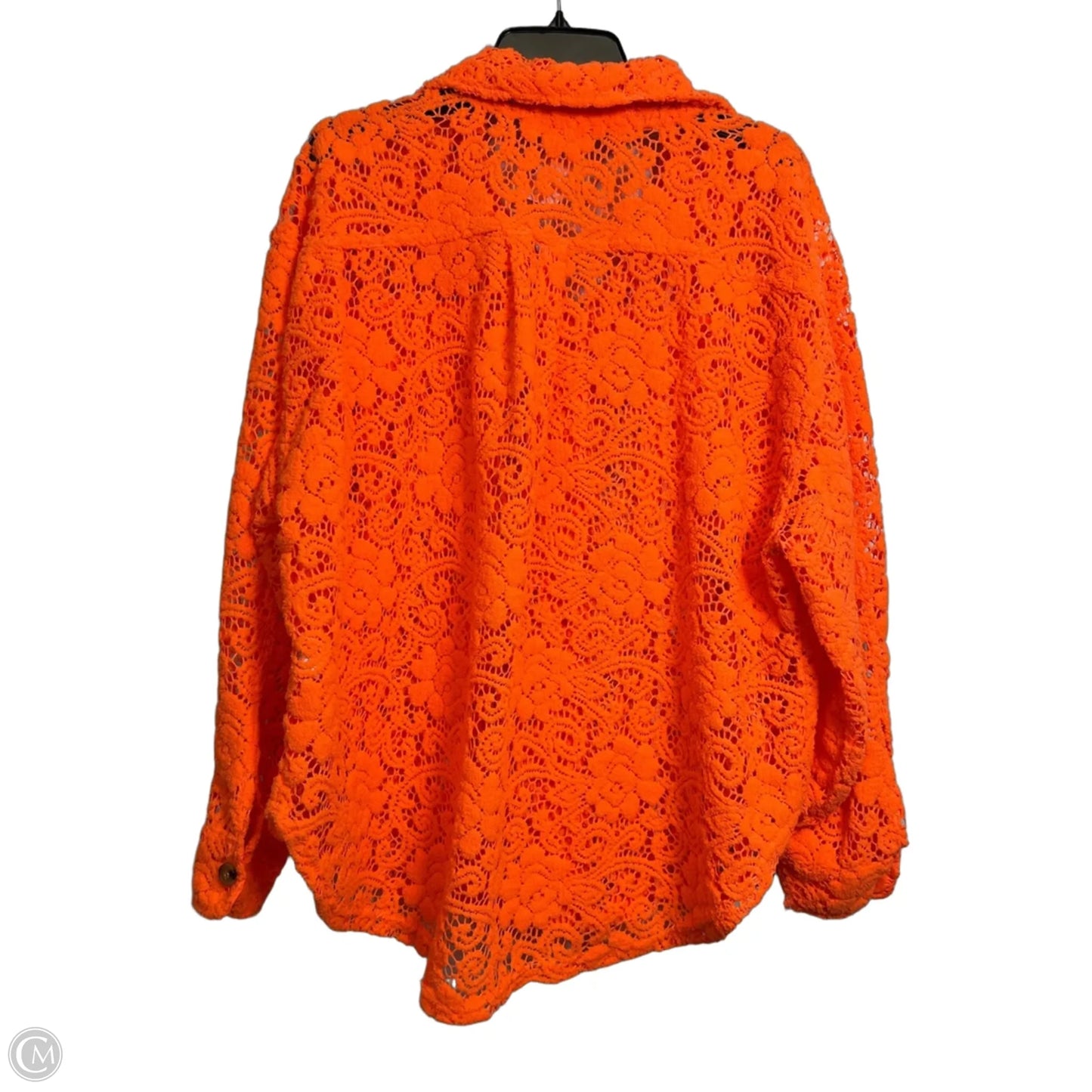 Cardigan By Bibi In Orange, Size: M