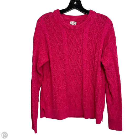 Sweater By J. Crew In Pink, Size: M
