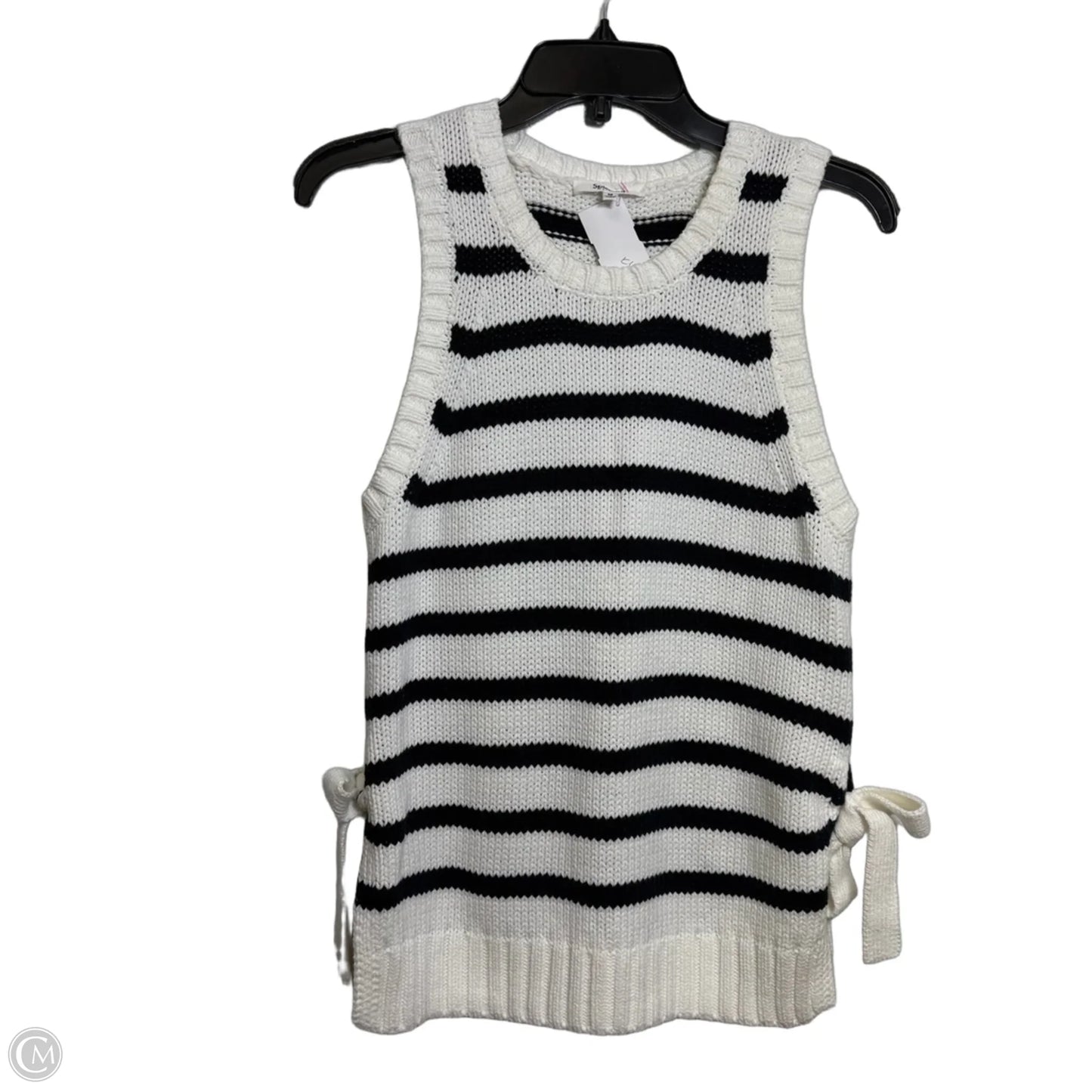 Top Sleeveless By Splendid In Striped Pattern, Size: M