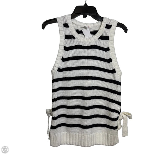 Top Sleeveless By Splendid In Striped Pattern, Size: M