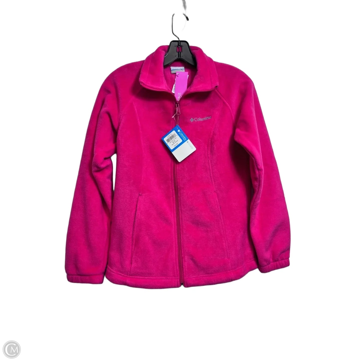Jacket Fleece By Columbia In Pink, Size: S
