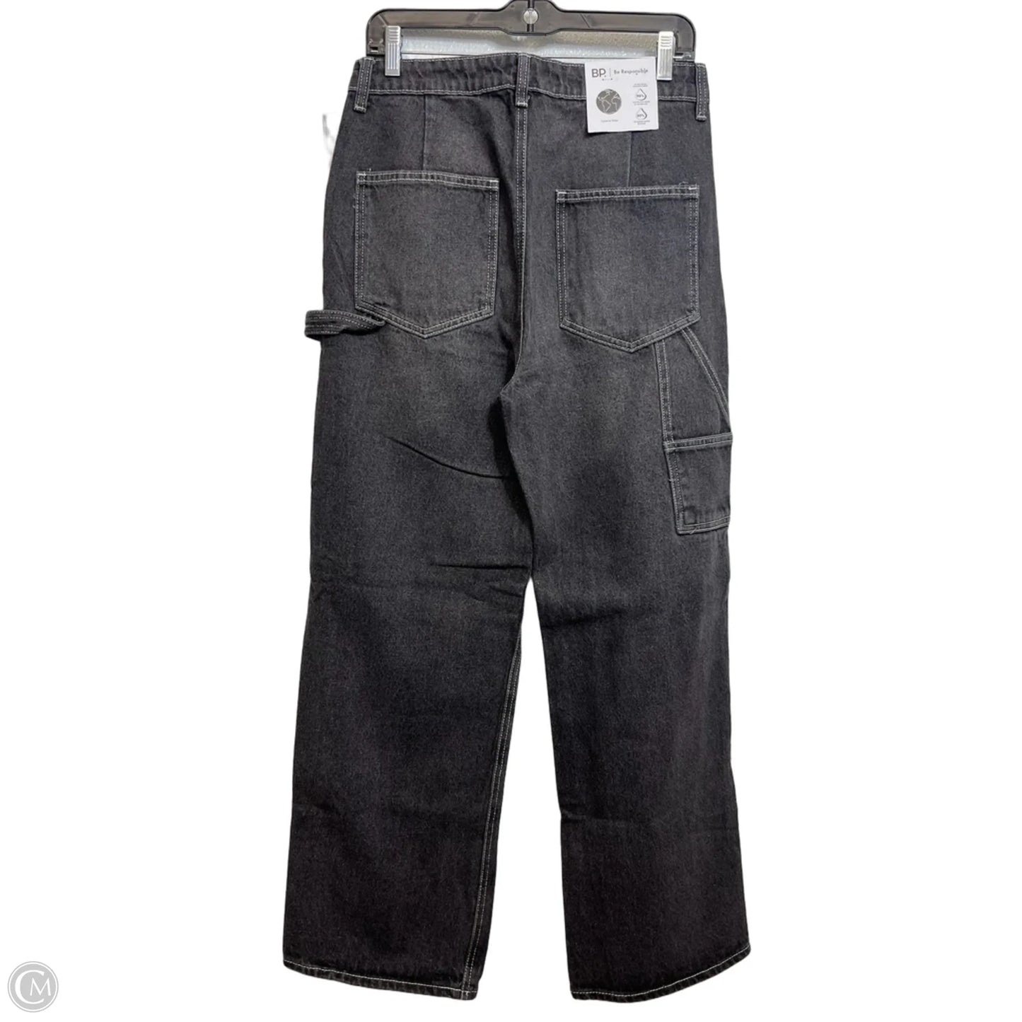 Jeans Wide Leg By Bp In Black, Size: 8
