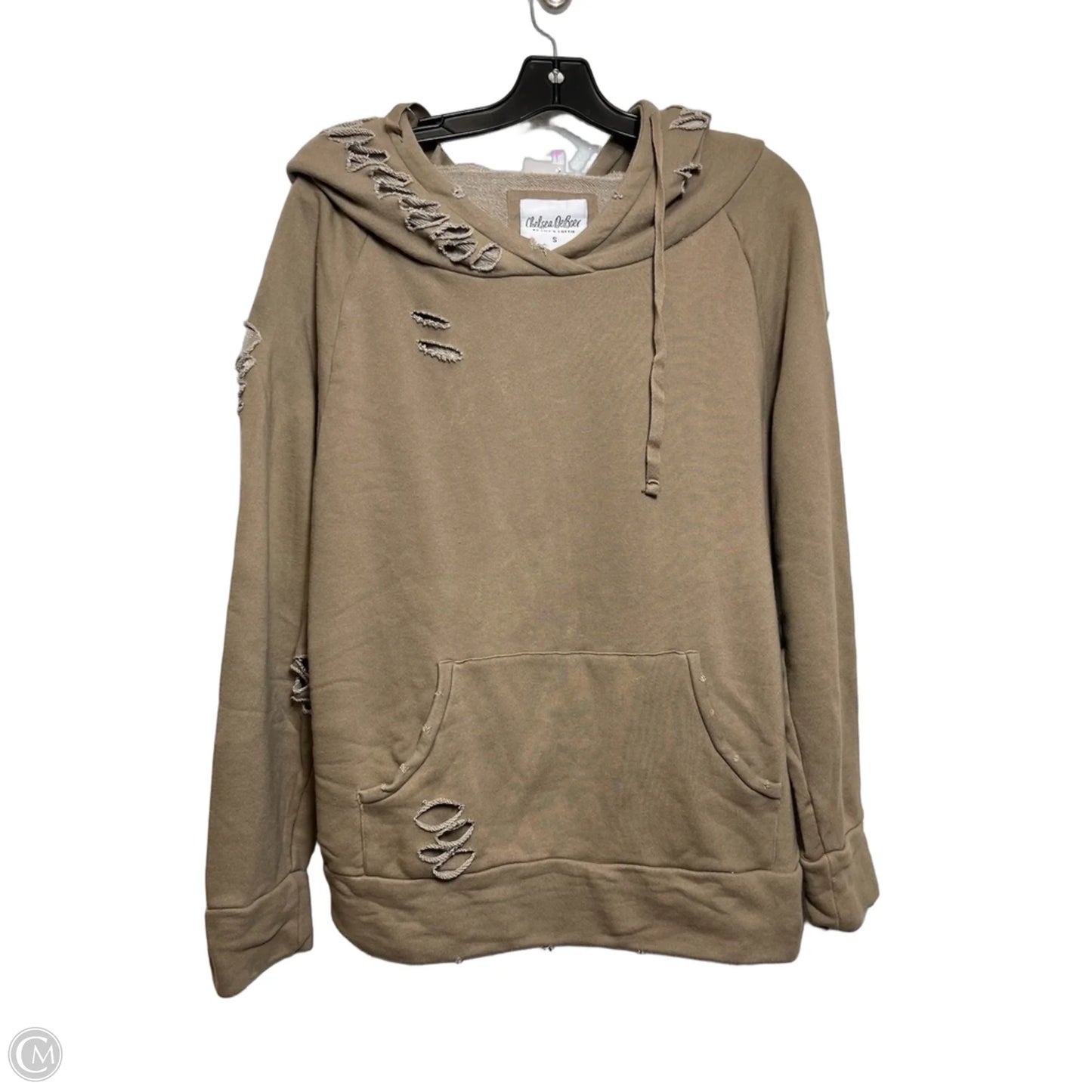 Top Long Sleeve By Clothes Mentor In Brown, Size: S