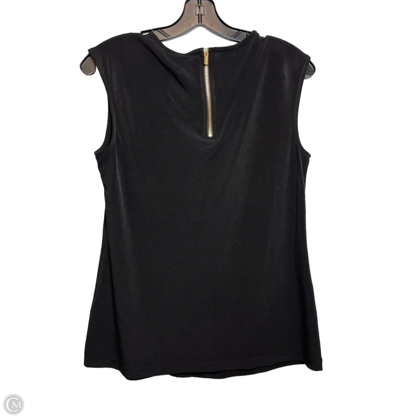 Top Sleeveless By Calvin Klein In Black, Size: S