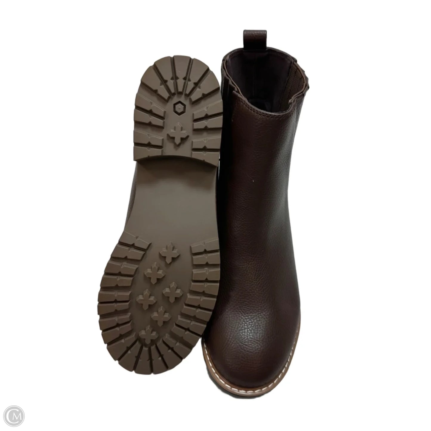 Boots Ankle Flats By Kensie In Brown, Size: 9