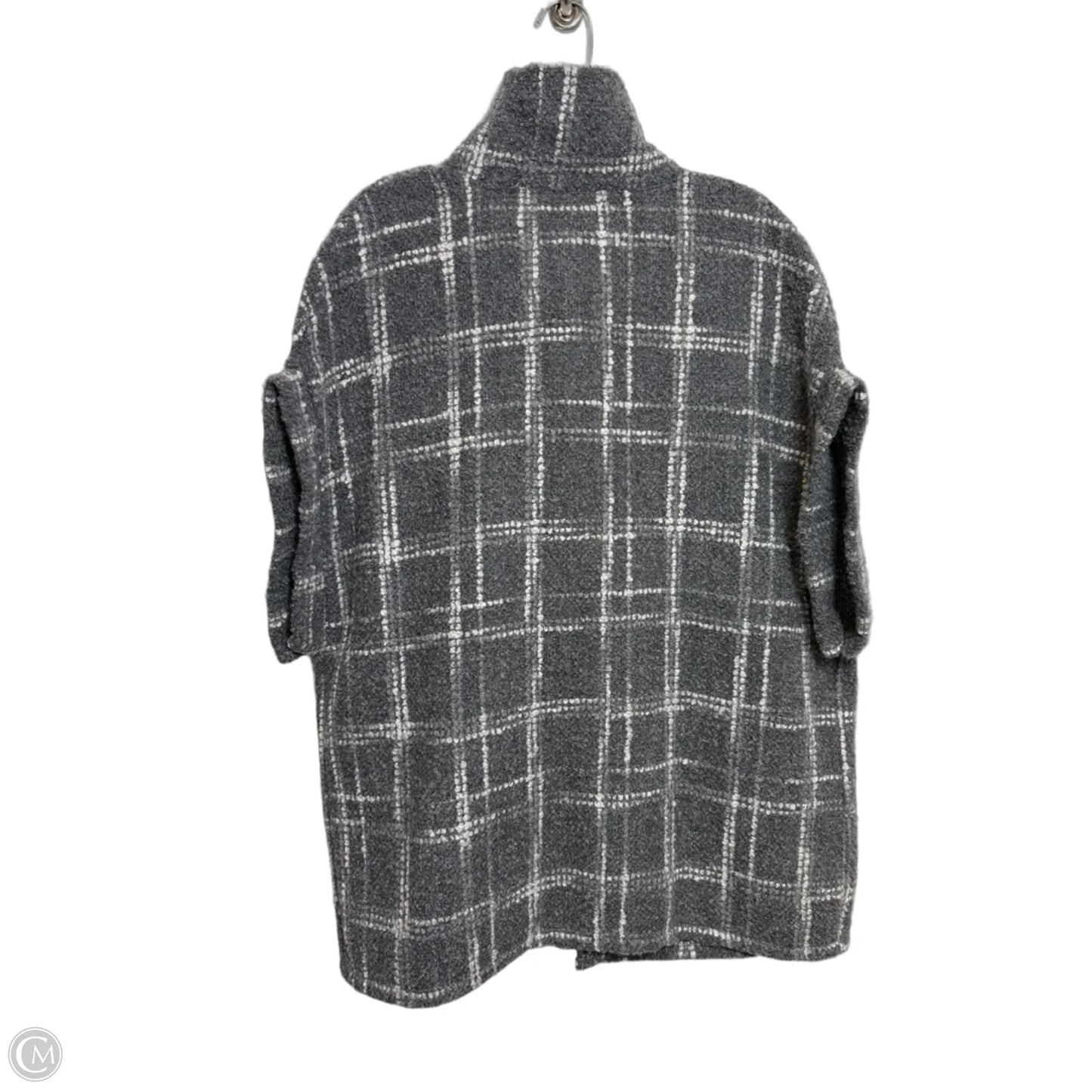 Cardigan By Clothes Mentor In Grey, Size: L