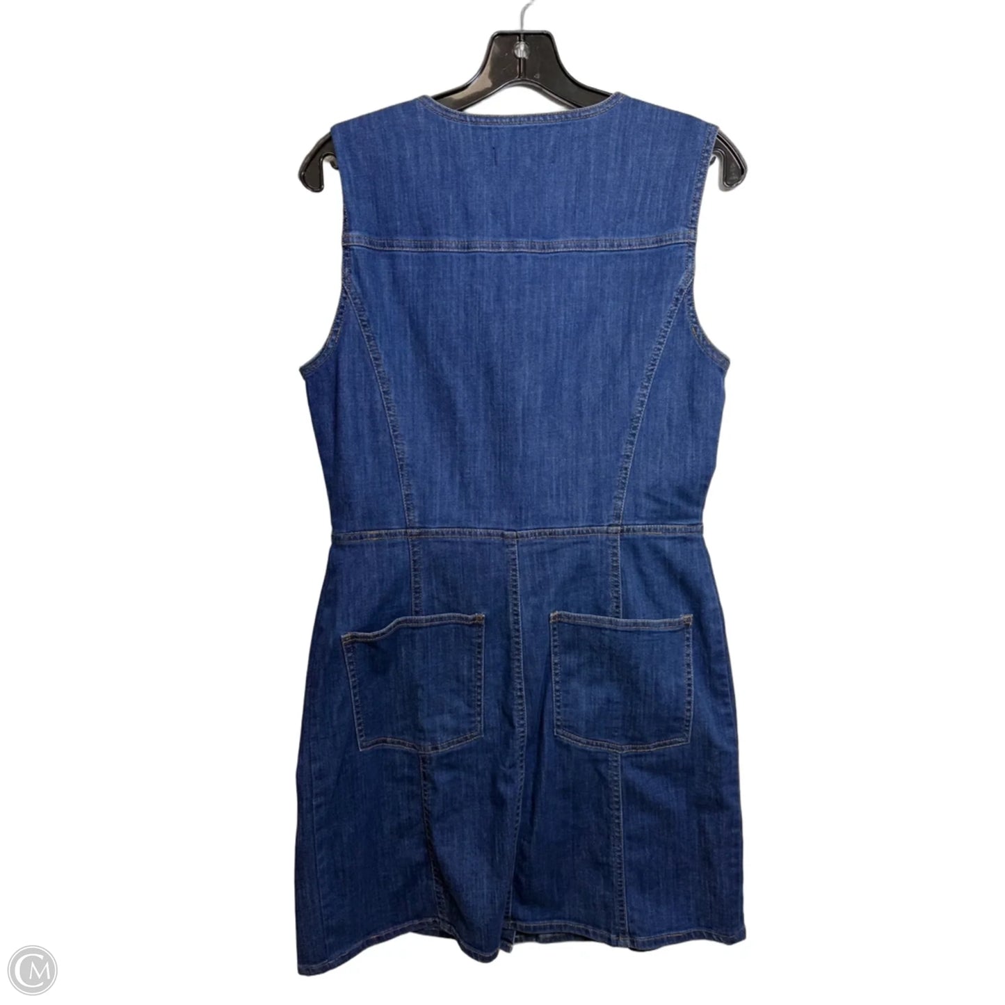 Dress Casual Short By Madewell In Blue Denim, Size: 14