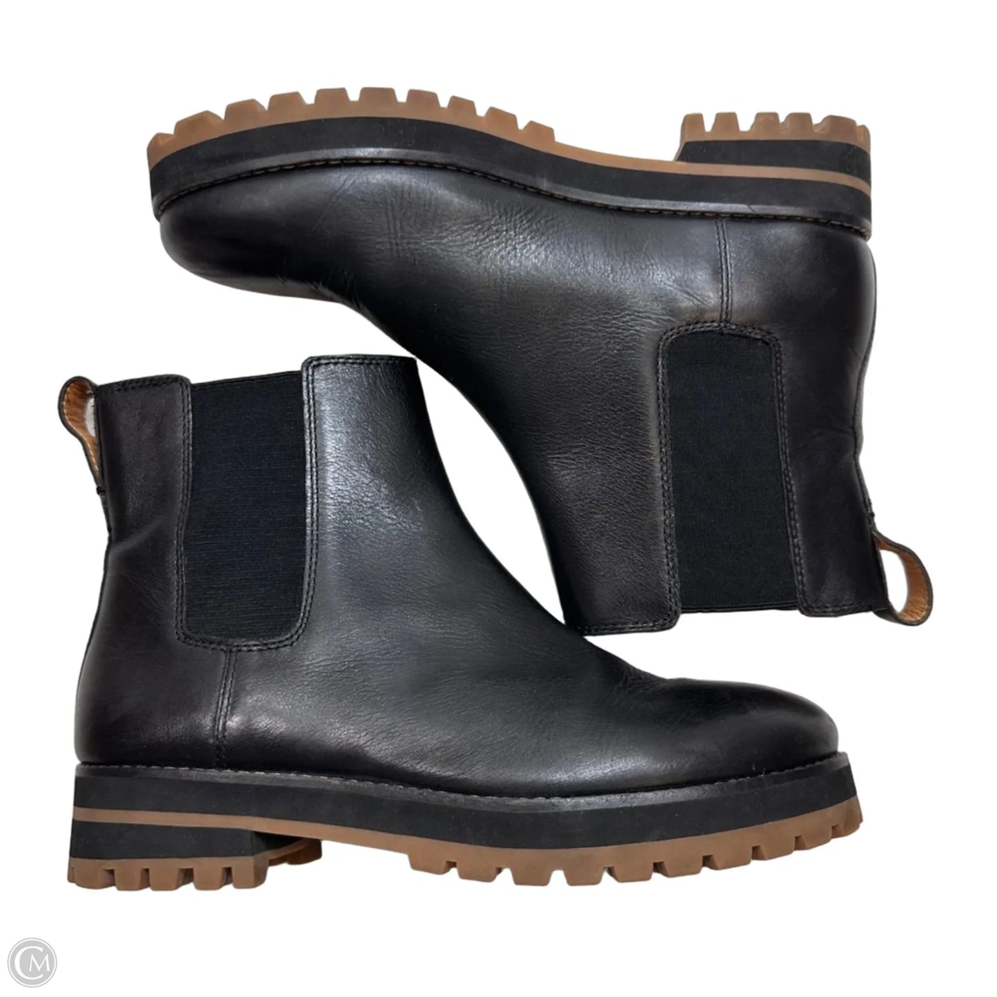 Boots Ankle Flats By Madewell In Black, Size: 8