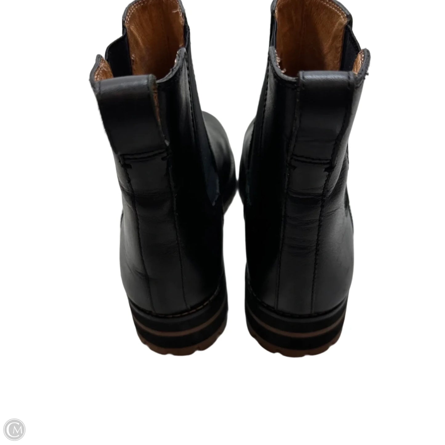 Boots Ankle Flats By Madewell In Black, Size: 8