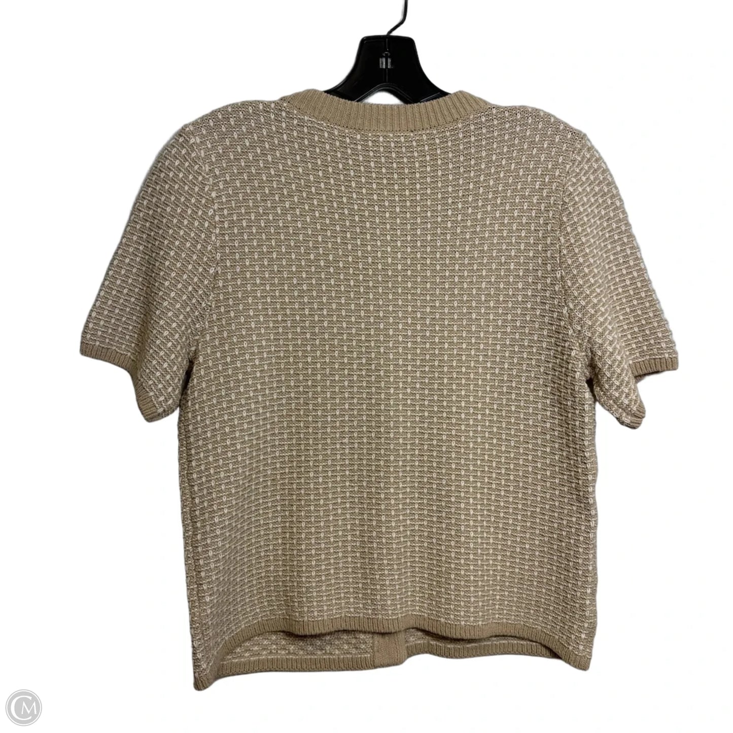 Cardigan By Ann Taylor In Cream, Size: Mp