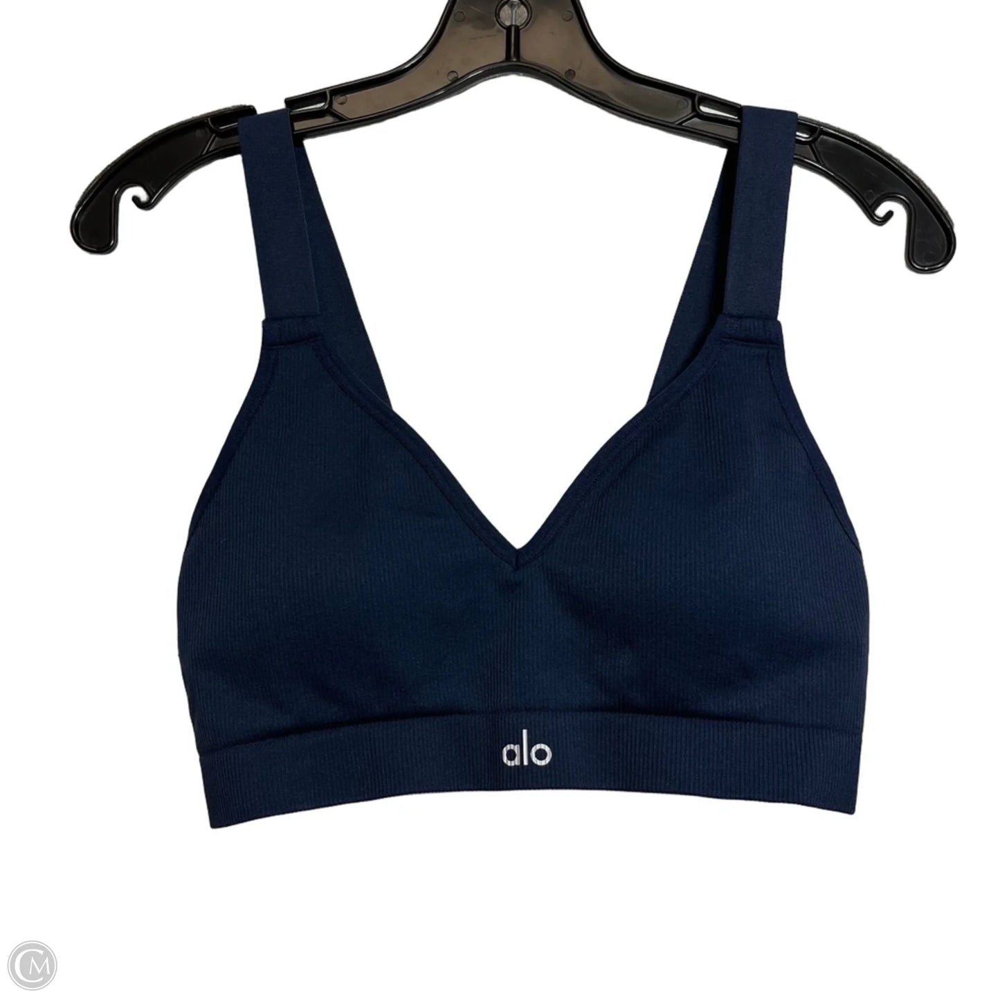 Athletic Bra By Alo In Navy, Size: M