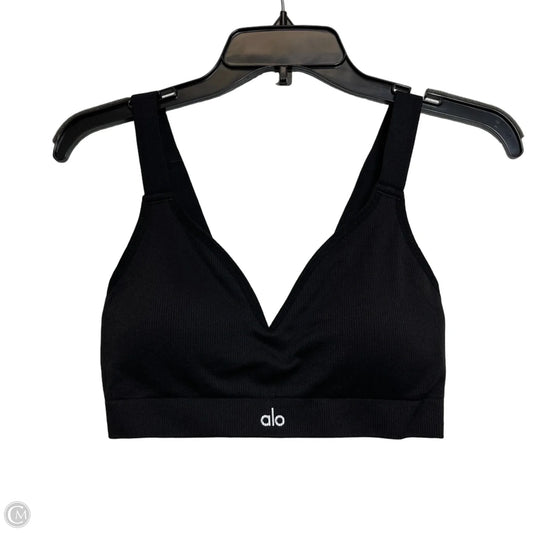 Athletic Bra By Alo In Black, Size: M