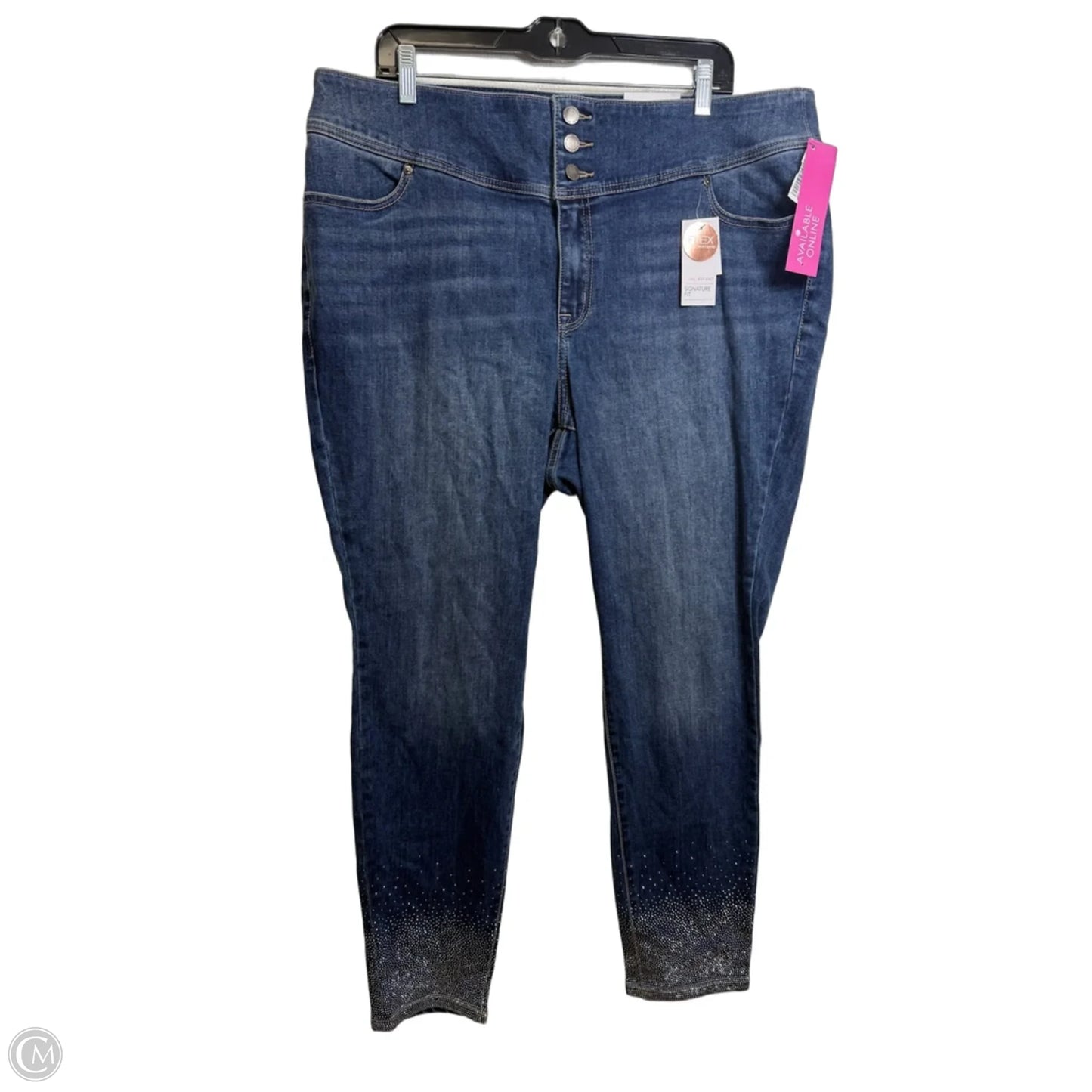 Jeans Boot Cut By Torrid In Blue Denim, Size: 20