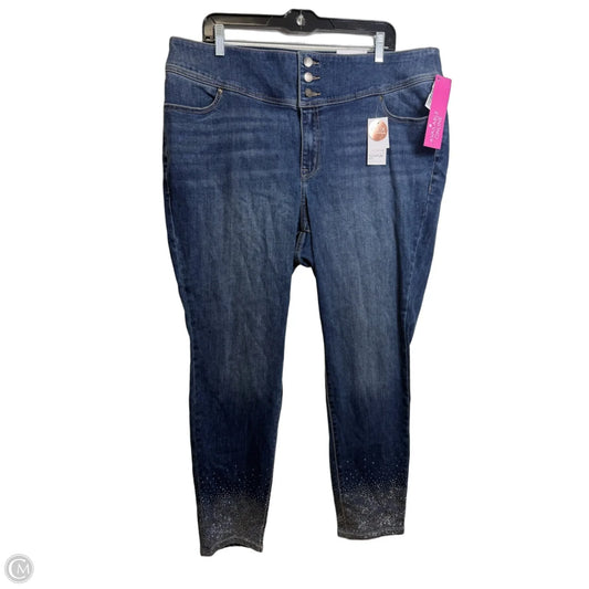 Jeans Boot Cut By Torrid In Blue Denim, Size: 20