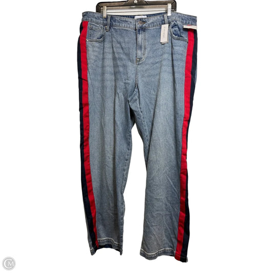Jeans Boot Cut By Lane Bryant In Blue Denim, Size: 20