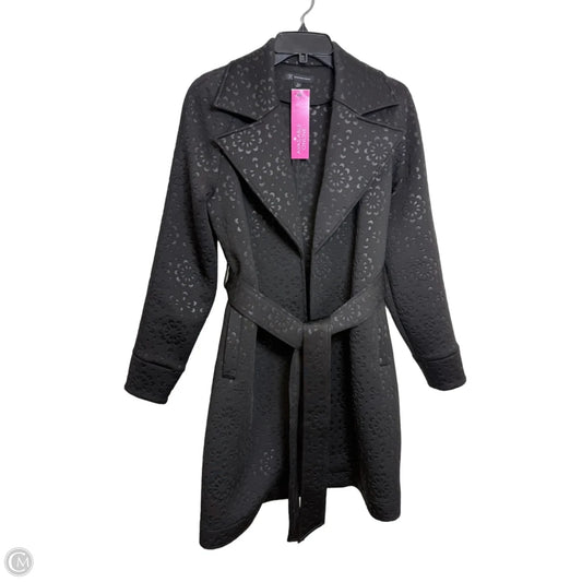 Coat Trench Coat By Inc In Black, Size: Xs
