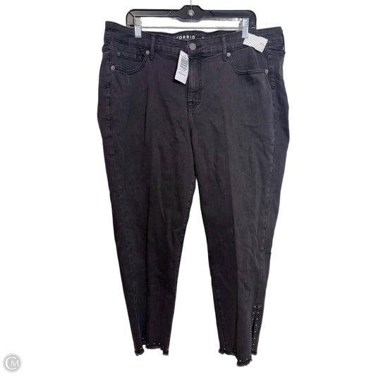 Jeans Boot Cut By Torrid In Black, Size: 20