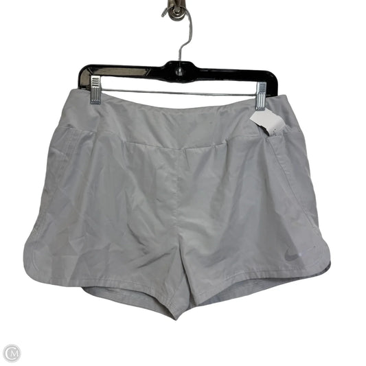 Athletic Shorts By Nike Apparel In Grey, Size: L