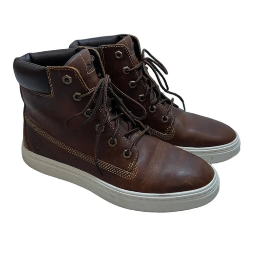 Boots Ankle Flats By Timberland In Brown, Size: 7.5