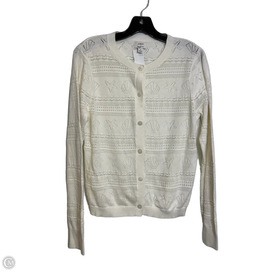 Cardigan By J. Crew In Cream, Size: M