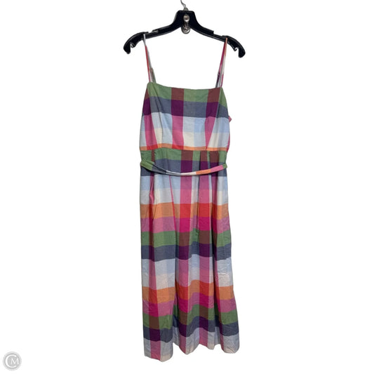 Dress Casual Maxi By Target-designer In Plaid Pattern, Size: M