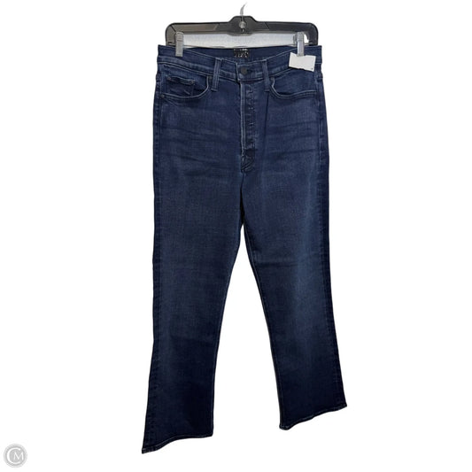 Tripper ankle Jeans Straight By Mother Jeans In Blue Denim, Size: 10