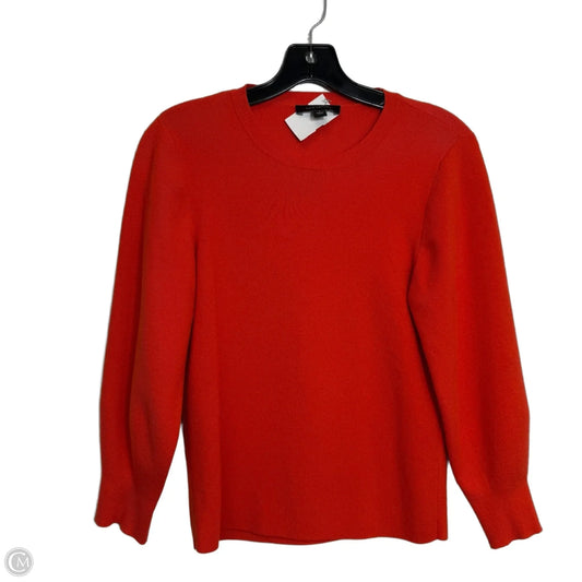 Sweater By Ann Taylor In Orange, Size: M