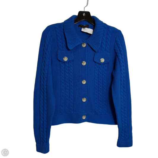 Sweater By Ann Taylor In Blue, Size: M