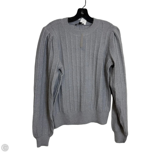 Sweater By Ann Taylor In Grey, Size: M