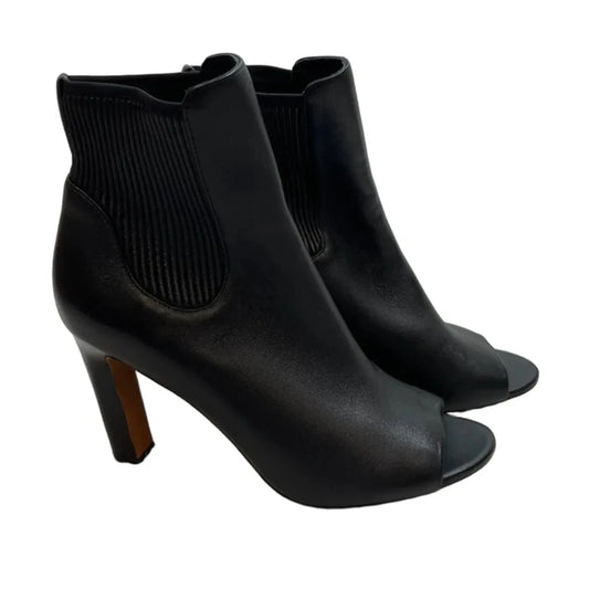 Boots Ankle Heels By Vince In Black, Size: 8