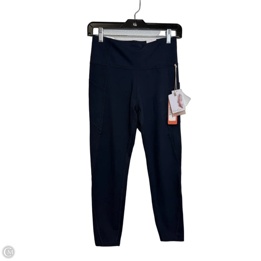 Athletic Leggings By Jessica Simpson In Navy, Size: M