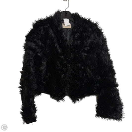 Jacket Faux Fur & Sherpa By We The Free In Black, Size: S
