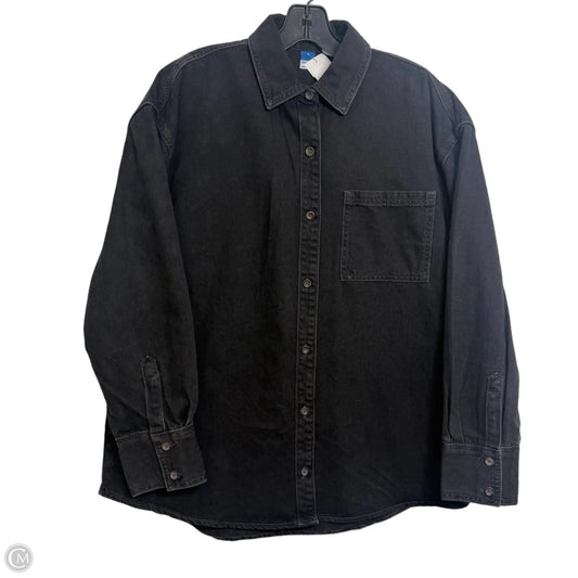 Top Long Sleeve By Old Navy In Black, Size: S