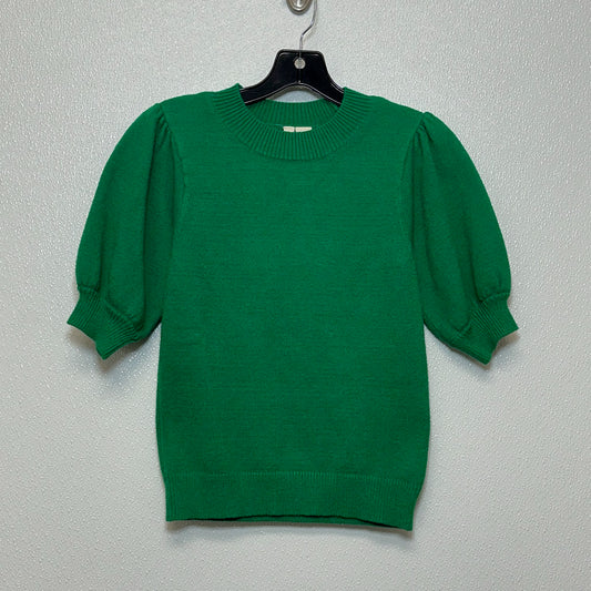 Sweater Short Sleeve By Moth In Green, Size: Xs