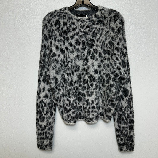 Sweater By Ann Taylor O In Leopard Print, Size: S