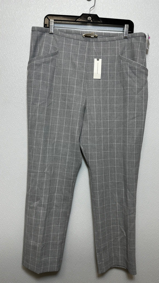 Pants Work/dress By Anthropologie In Grey, Size: 20