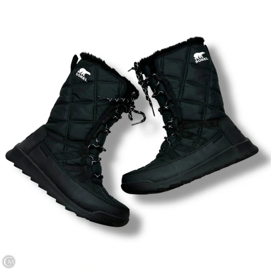 Boots Snow By Sorel In Black, Size: 5.5